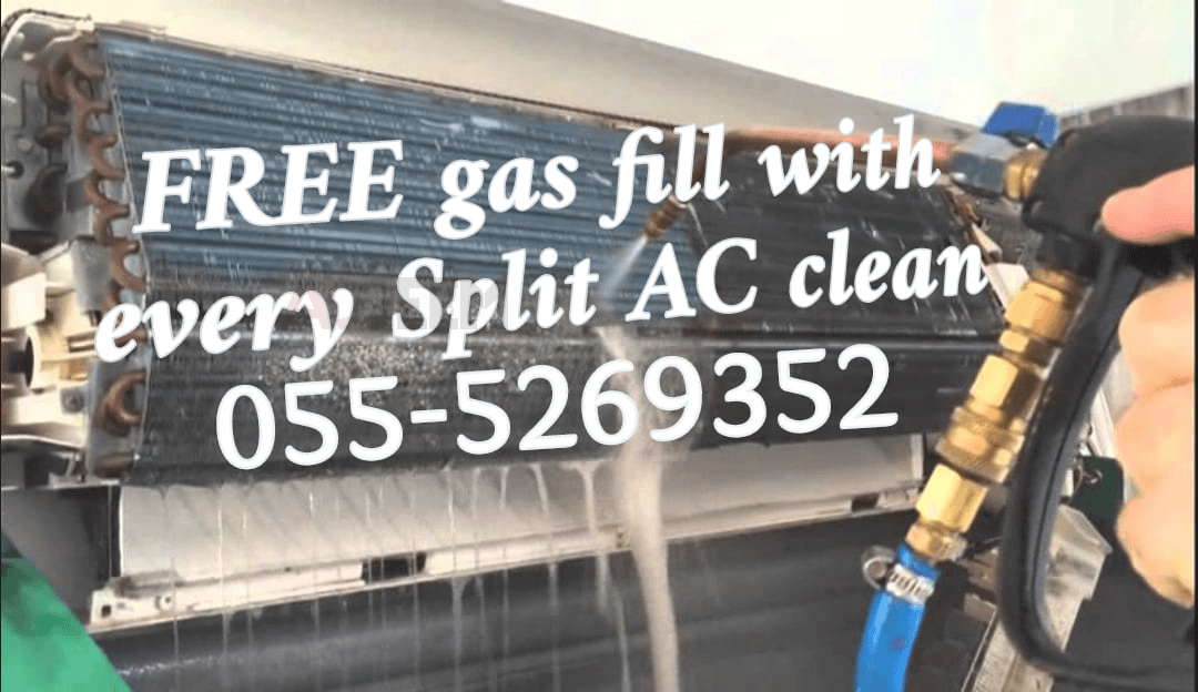 ac repair - ajman split clean maintenance handyman used gas
