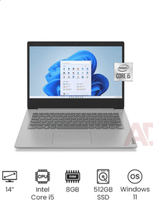 Ideapad 3 Laptop With 14-Inch Display